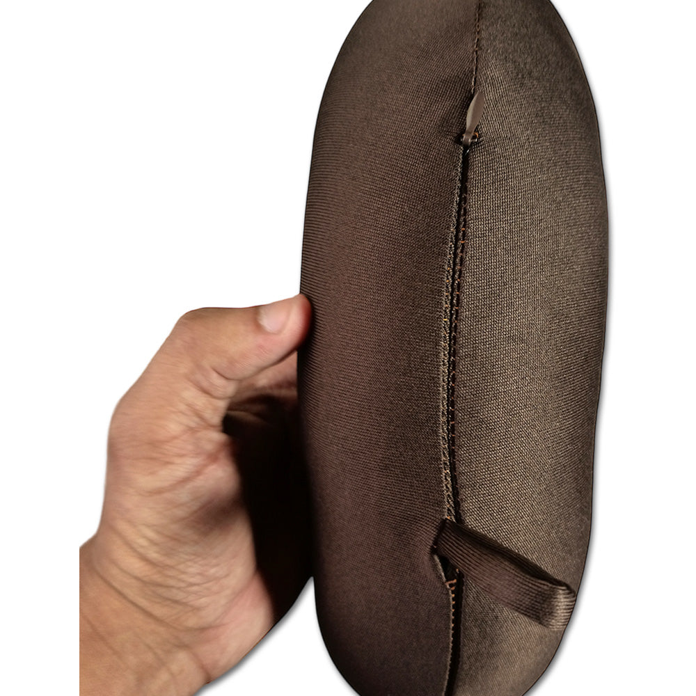 RELAXSIT World's Best Feather Soft Micro fiber Neck Pillow Travel Pillow Flight Pillow, Neck Cushion Head and Chin Supporting - Relaxsit