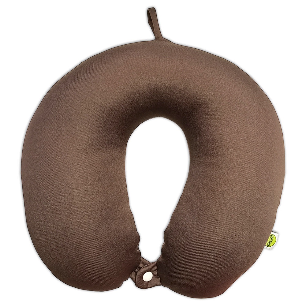 RELAXSIT World's Best Feather Soft Micro fiber Neck Pillow Travel Pillow Flight Pillow, Neck Cushion Head and Chin Supporting - Relaxsit