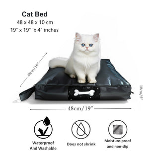 Relaxsit Cat Bed Washable Waterproof  Filled with crushed foam and  poly Beans