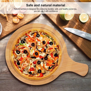 Relaxsit Bamboo Round Pizza Trays
