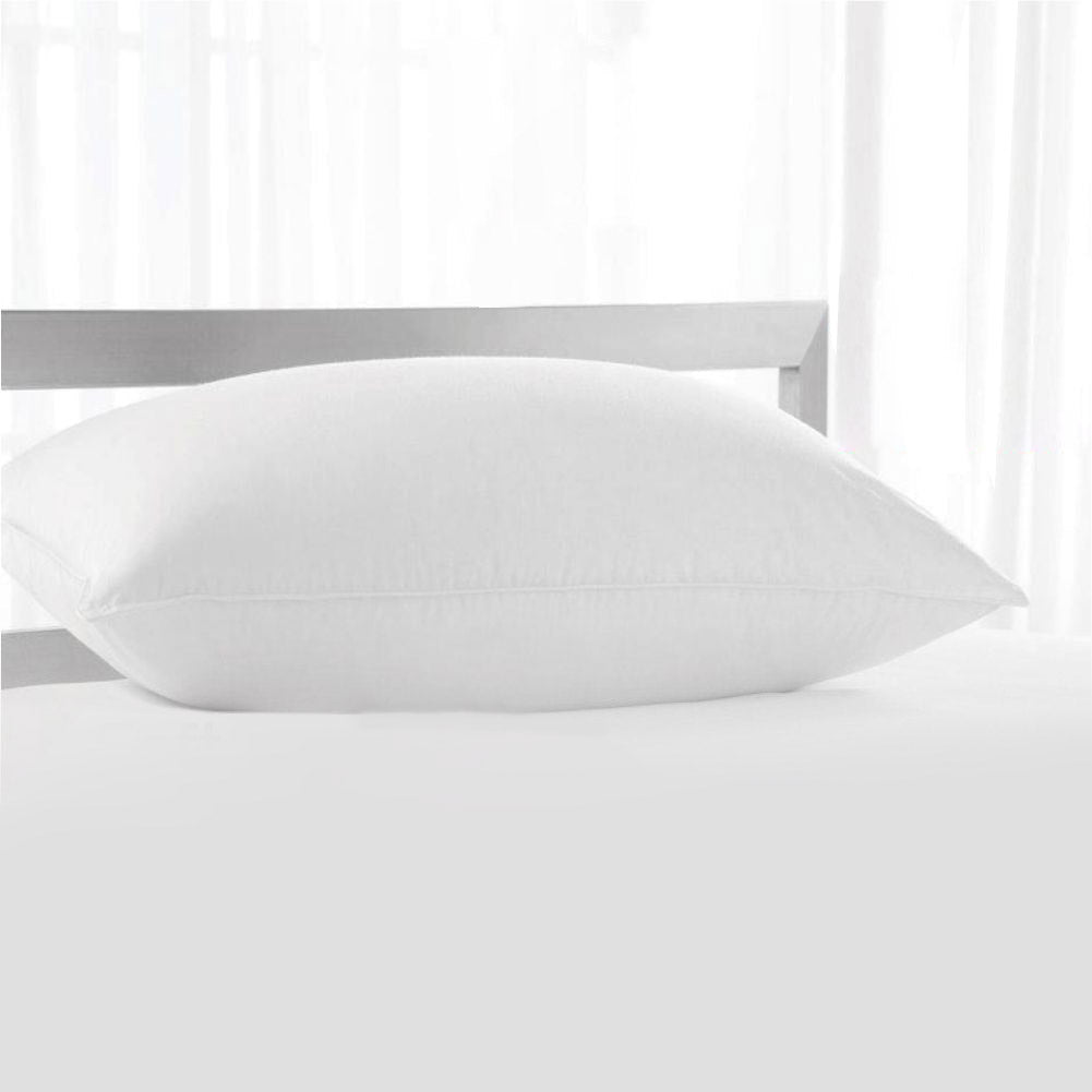 Single Ball Fiber Pillow Standard Size - White filled