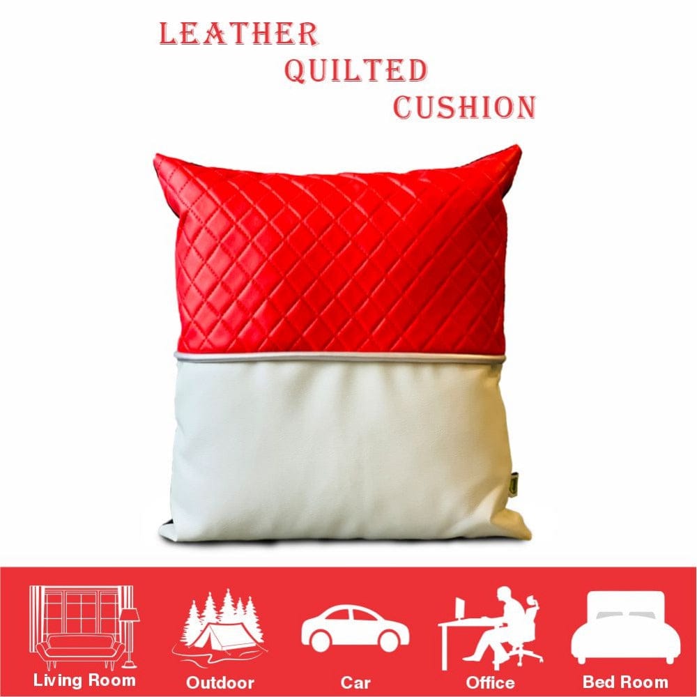 Leather Quilted Cushion - Relaxsit