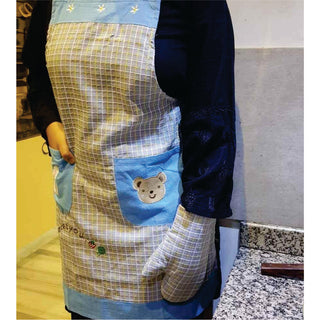 Kitchenware Oven Gloves, Cap & Apron Set