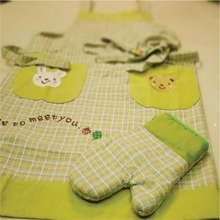 Kitchenware Oven Gloves, Cap & Apron Set
