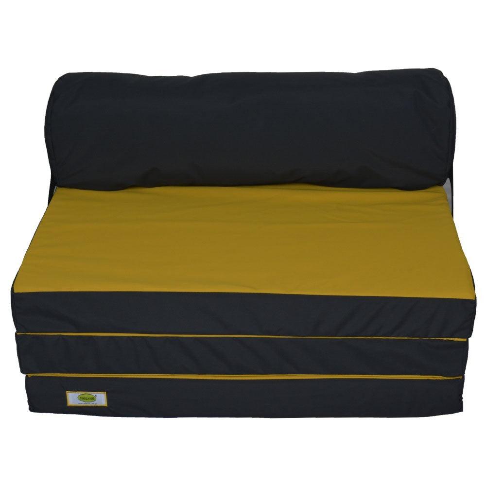 Fold Out Z Chair Bed Fabric Single Chair - Relaxsit
