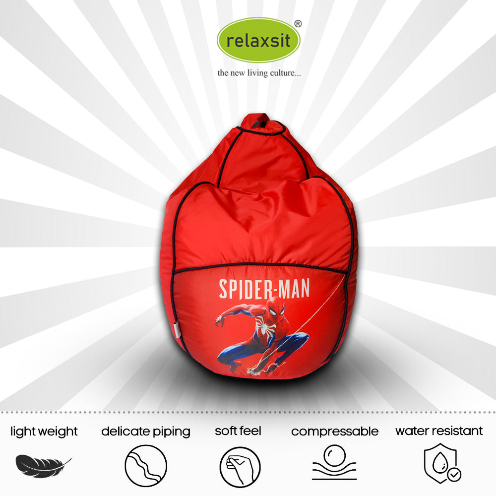 Toodler Cartoon Printed Bean Bag Sofa
