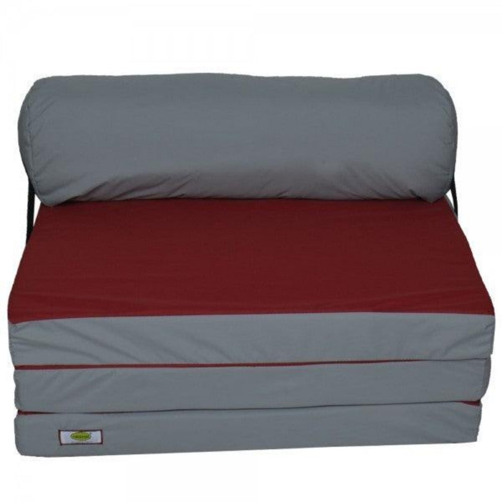 Fold Out Z Chair Bed Fabric Single Chair - Relaxsit