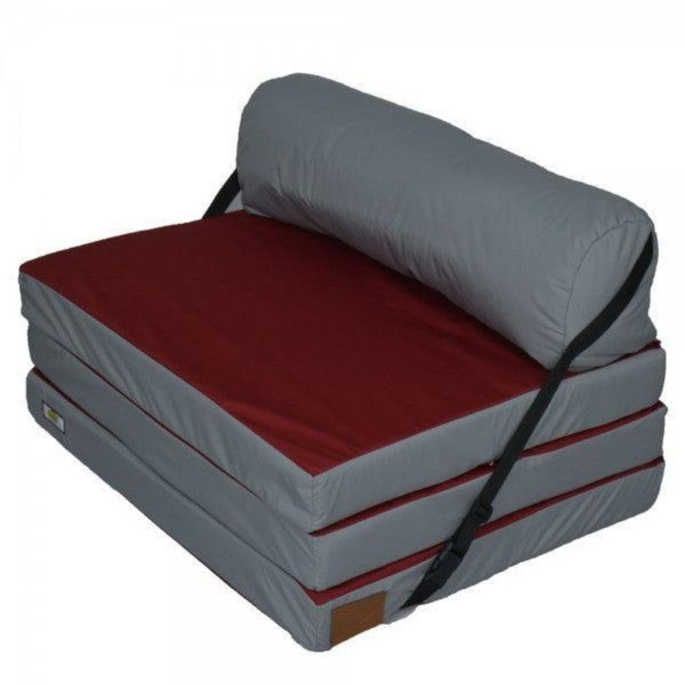 Fold Out Z Chair Bed Fabric Single Chair - Relaxsit