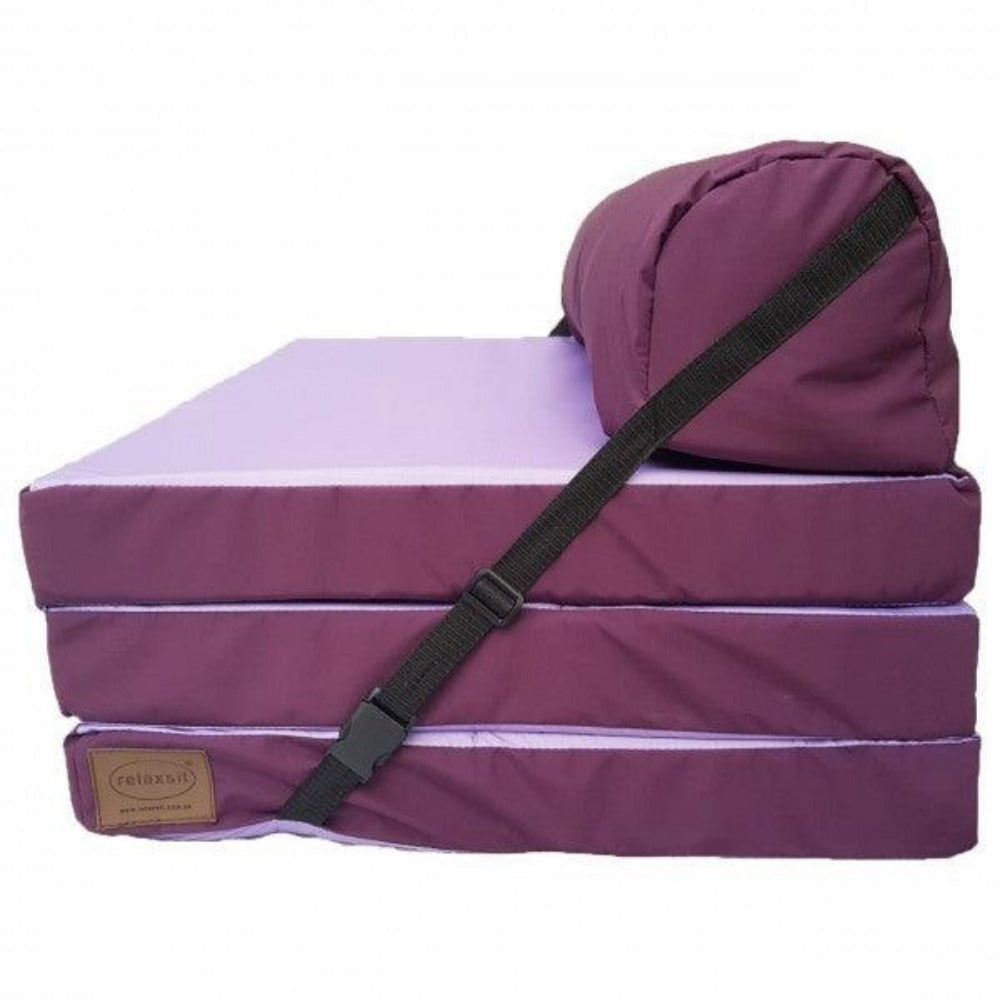 Fold Out Z Chair Bed Fabric Single Chair - Relaxsit