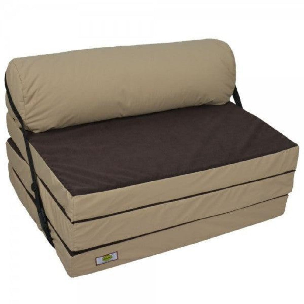Fold Out Z Chair Bed Fabric Single Chair - Relaxsit