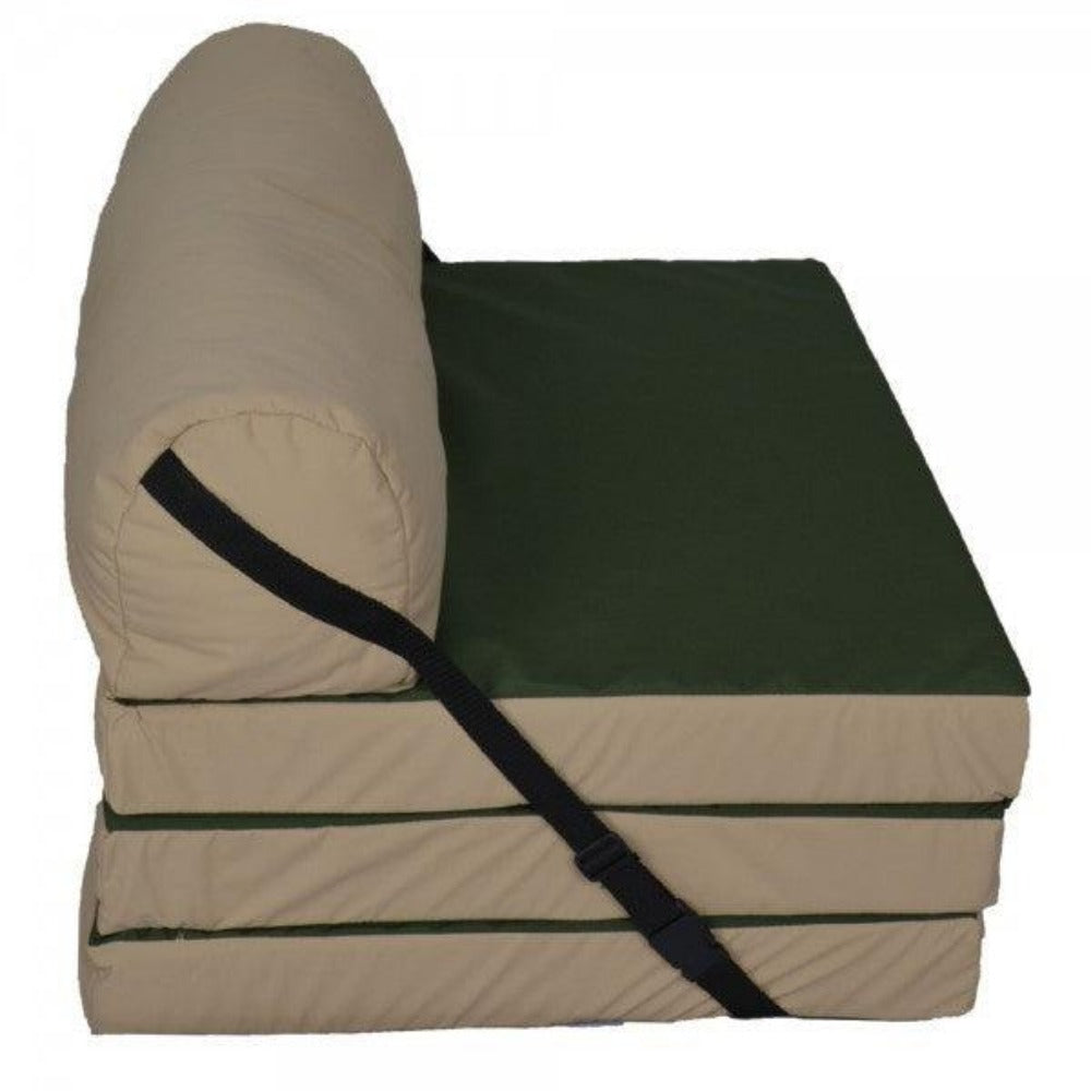 Fold Out Z Chair Bed Fabric Single Chair - Relaxsit