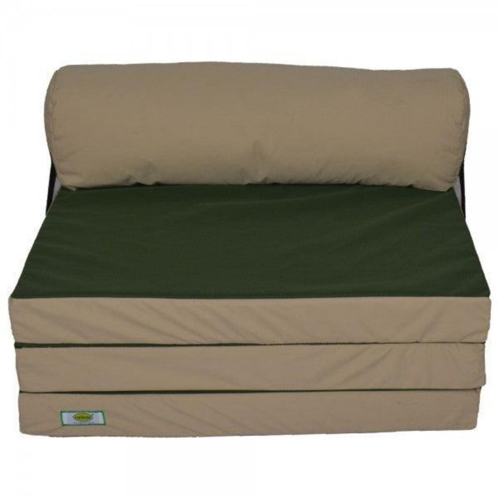 Fold Out Z Chair Bed Fabric Single Chair - Relaxsit