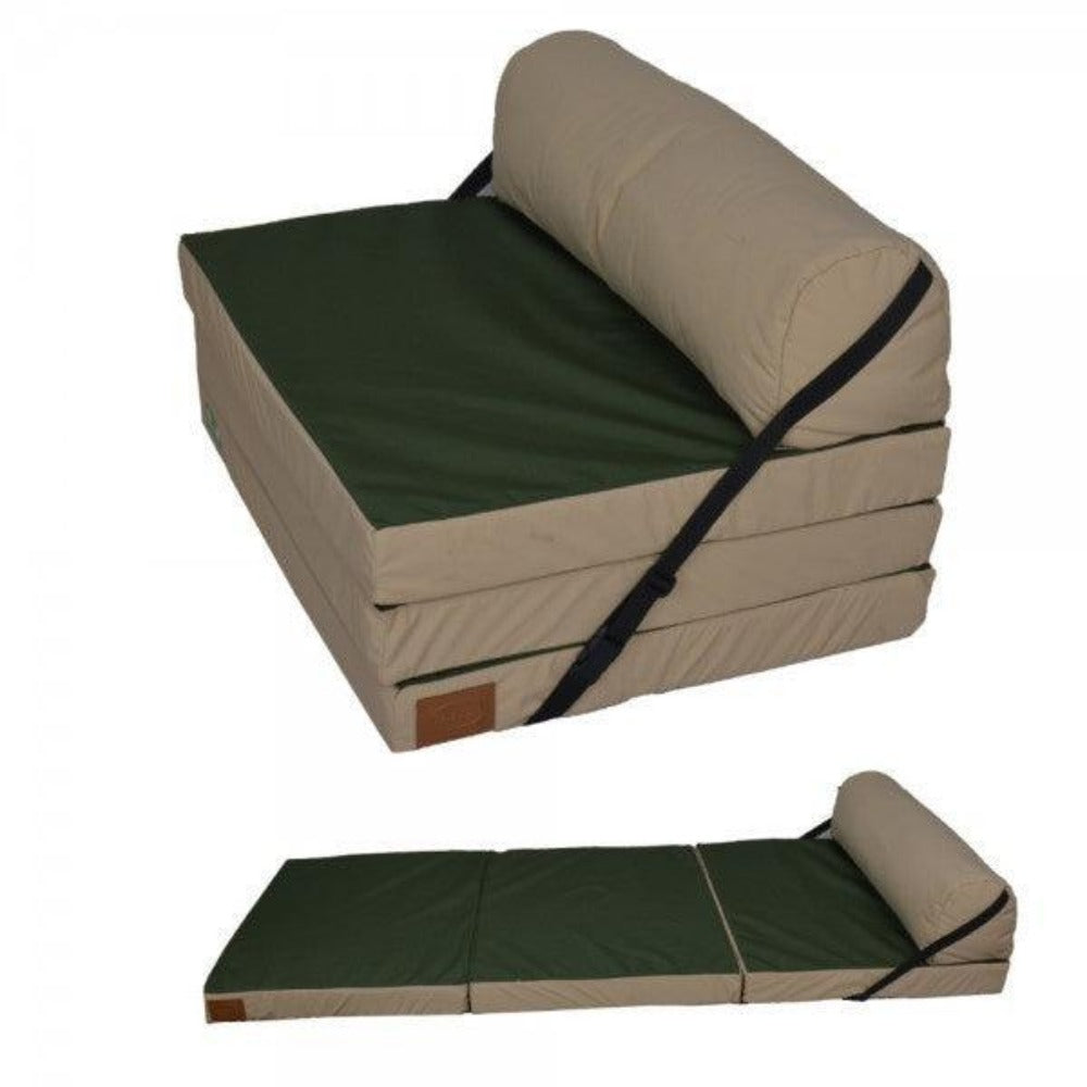 Fold Out Z Chair Bed Fabric Single Chair - Relaxsit