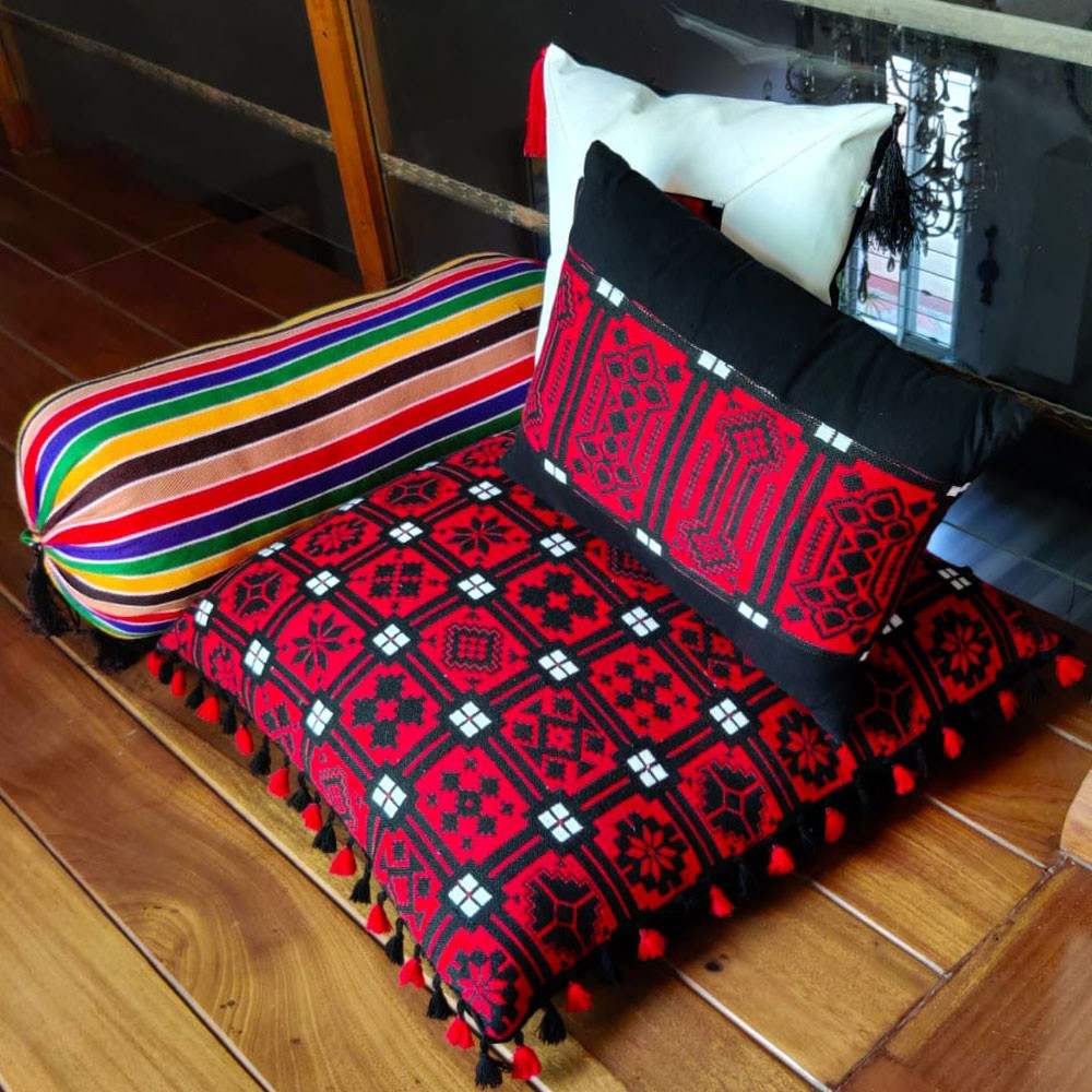 Traditional Pakistani Exports Quality Floor Cushion Filled Relaxsit