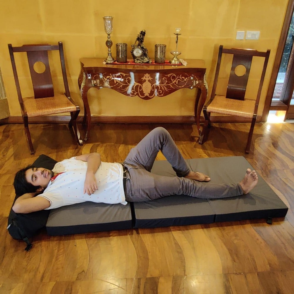 Fold Out Z Chair Bed Fabric Single Chair - Relaxsit