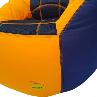 Sports Chair Kids Sofa Bean Bag Polyester Fabric - Relaxsit