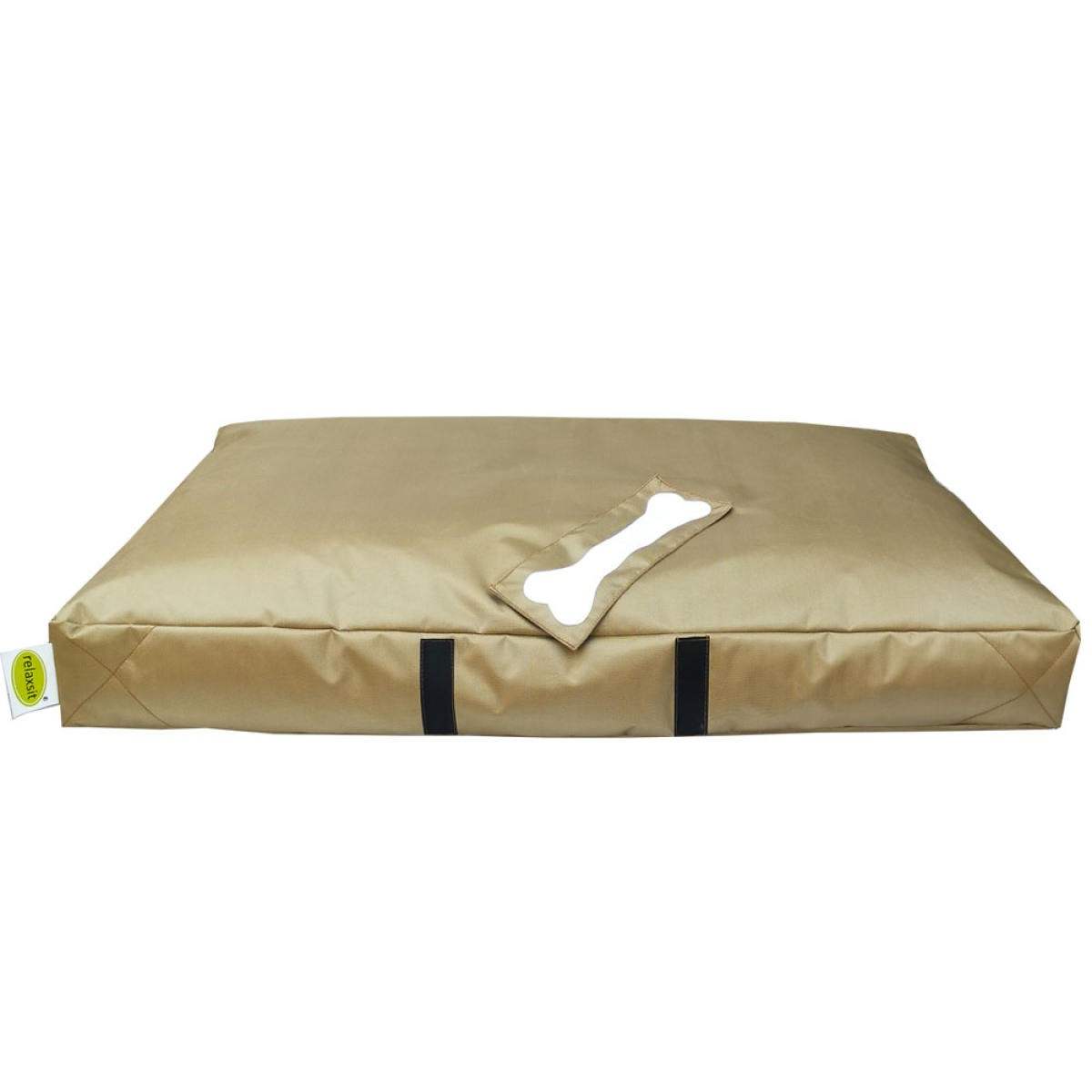 Washable Waterproof Pet Bed Large Size Filled with Beans Removable Cover for cats & Dogs Large Size - Relaxsit