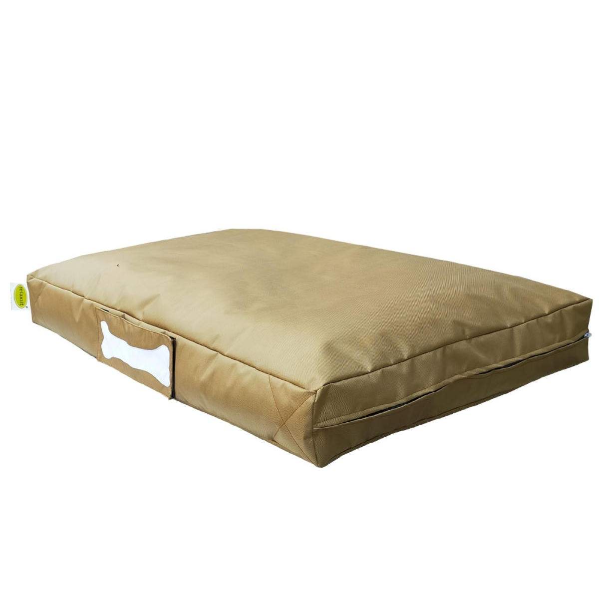 Washable Waterproof Pet Bed Large Size Filled with Beans Removable Cover for cats & Dogs Large Size - Relaxsit