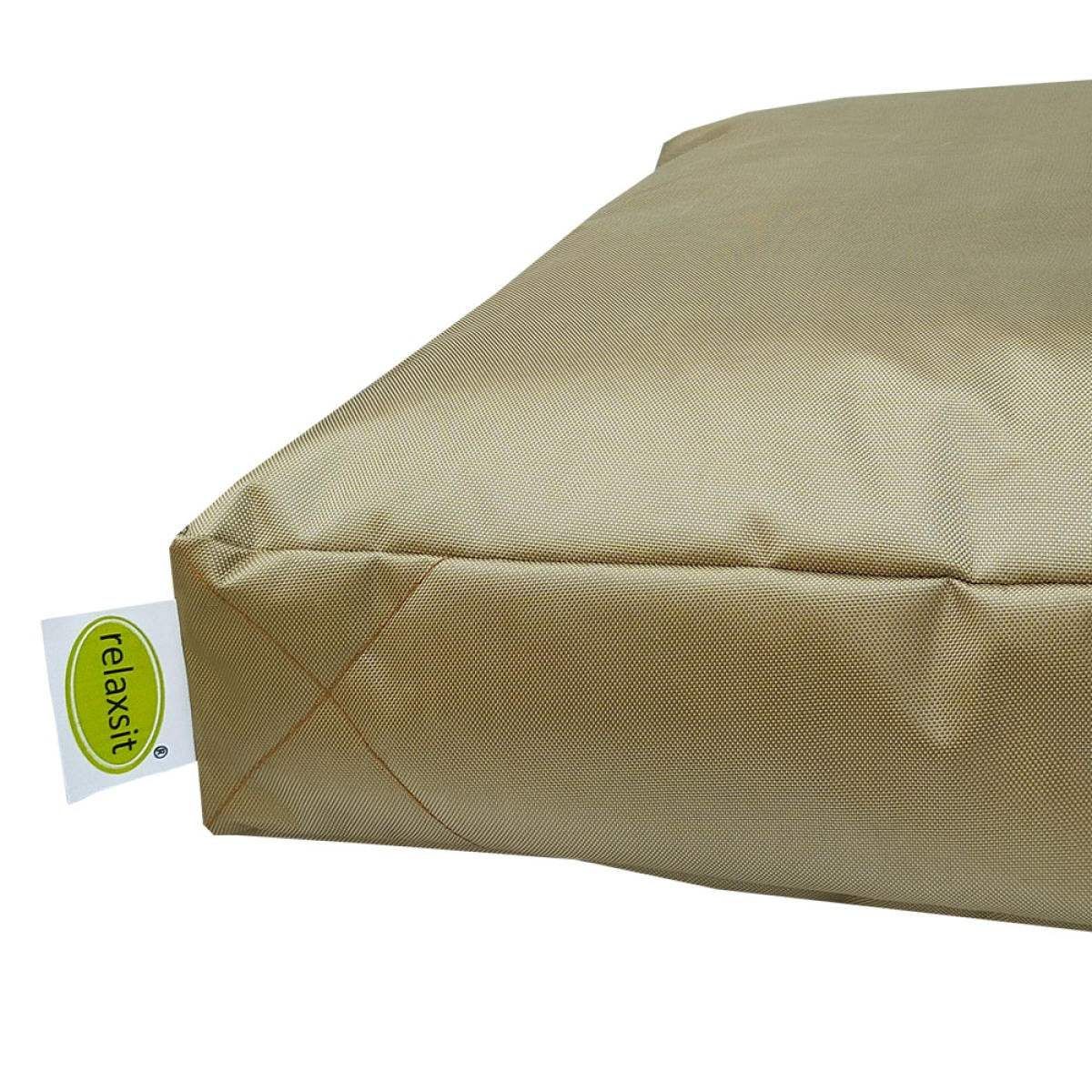 Washable Waterproof Pet Bed Large Size Filled with Beans Removable Cover for cats & Dogs Large Size - Relaxsit