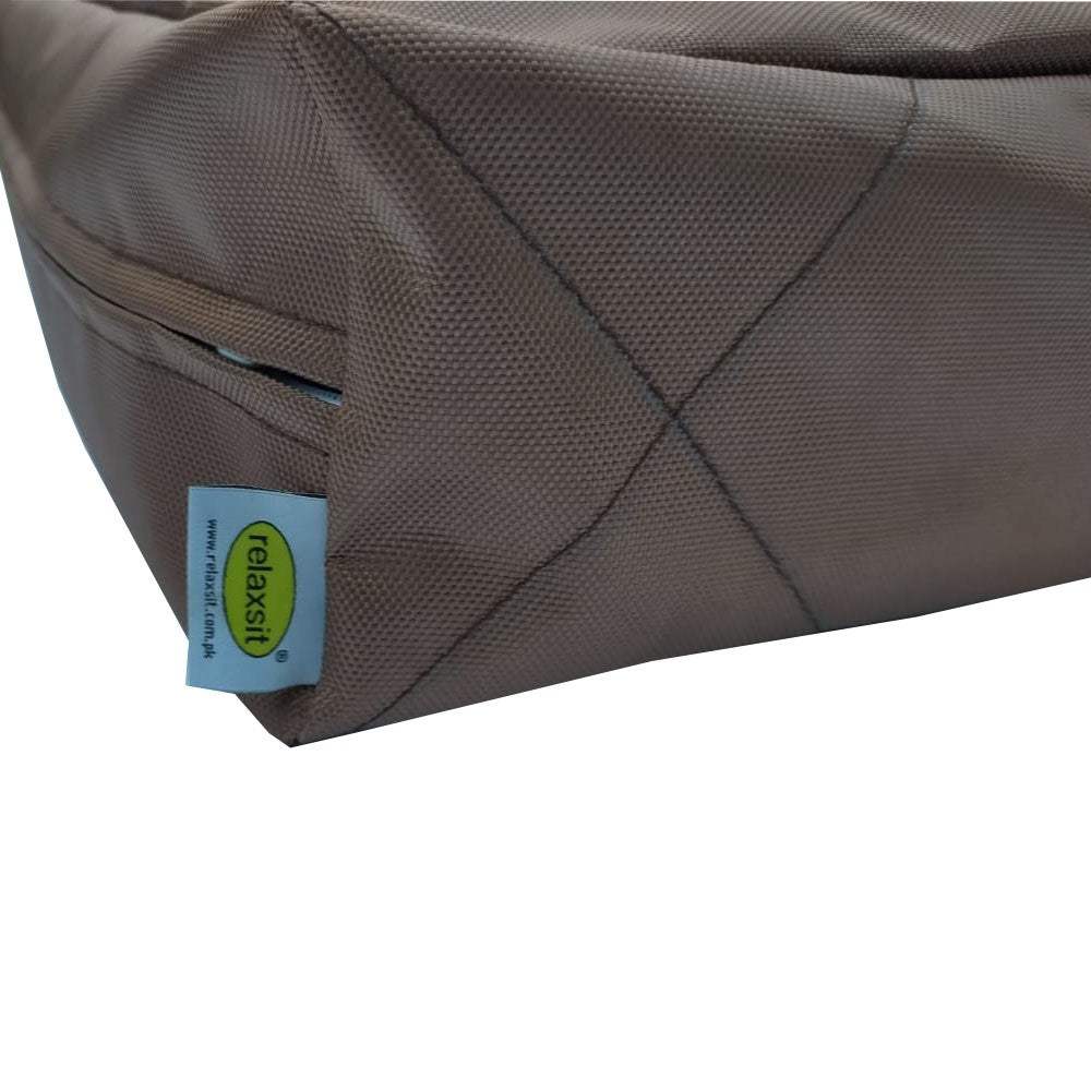 Washable Waterproof Pet Bed Large Size Filled with Beans Removable Cover for cats & Dogs Large Size - Relaxsit