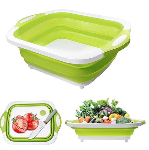 Foldable Cutting Board for light work  Space Saving 3 in 1 Multifunction Storage -