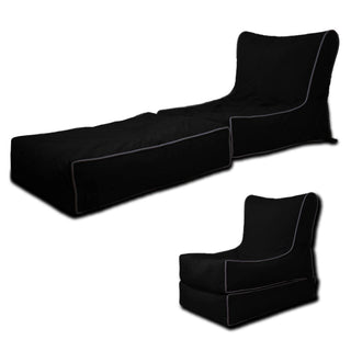 Relaxsit Wallow Bean Bag Bed Chair – Multipurpose Water Repellant Flip out Sofa – Polyester Bean Bag with Easy Refilling Option - Relaxsit