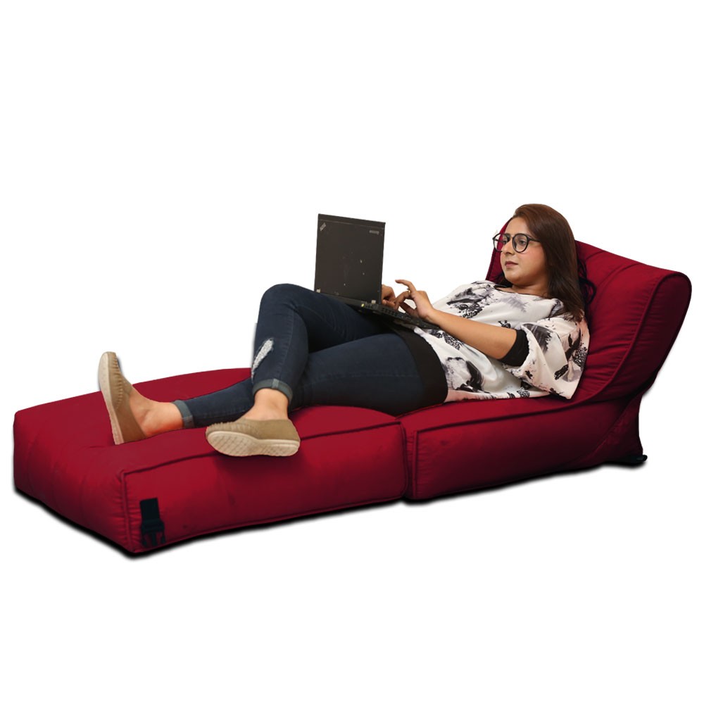 Relaxsit Wallow Bean Bag Bed Chair – Multipurpose Water Repellant Flip out Sofa – Polyester Bean Bag with Easy Refilling Option - RelaxsitRelaxsit Wallow Bean Bag Bed Chair – Multipurpose Water Repellant Flip out Sofa – Polyester Bean Bag with Easy Refilling Option - Relaxsit