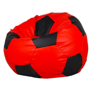 Kids Leather Football Bean Bag Chair - ideal below 10years age -
