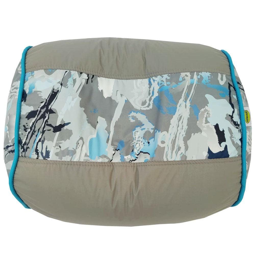Digital Printed Large Lounger Bean Bag with Stool - Home Decor Chairs Matching Furniture grand sofa beans bag - Relaxsit