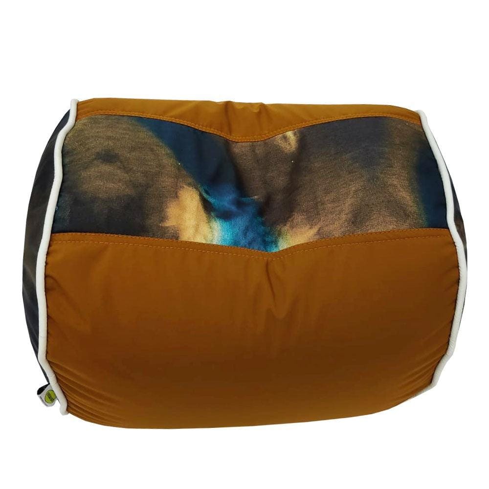 Digital Printed Large Lounger Bean Bag with Stool - Home Decor Chairs Matching Furniture grand sofa beans bag - Relaxsit