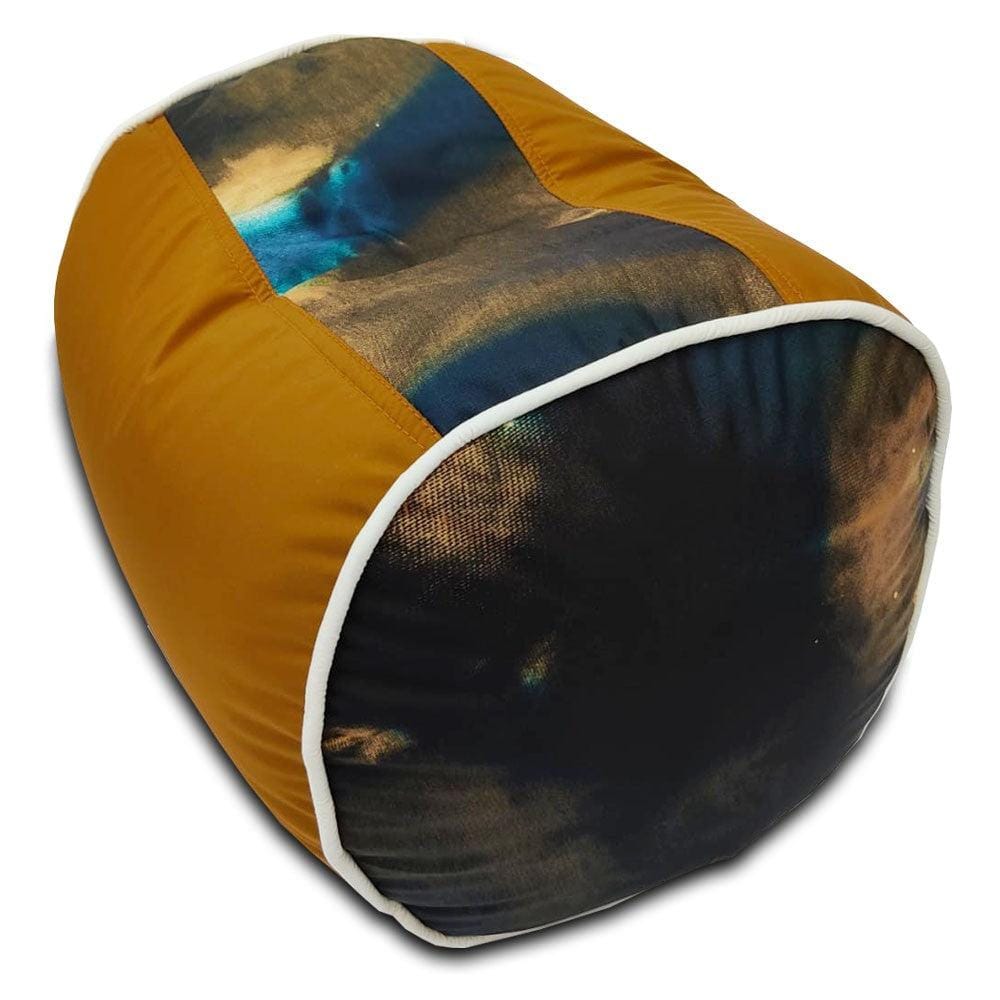 Digital Printed Large Lounger Bean Bag with Stool - Home Decor Chairs Matching Furniture grand sofa beans bag - Relaxsit