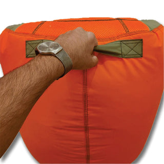 Set of 4 Fabric Sports Chair Bean Bag with polyester leaf mat and double sided wall hanging. - Relaxsit