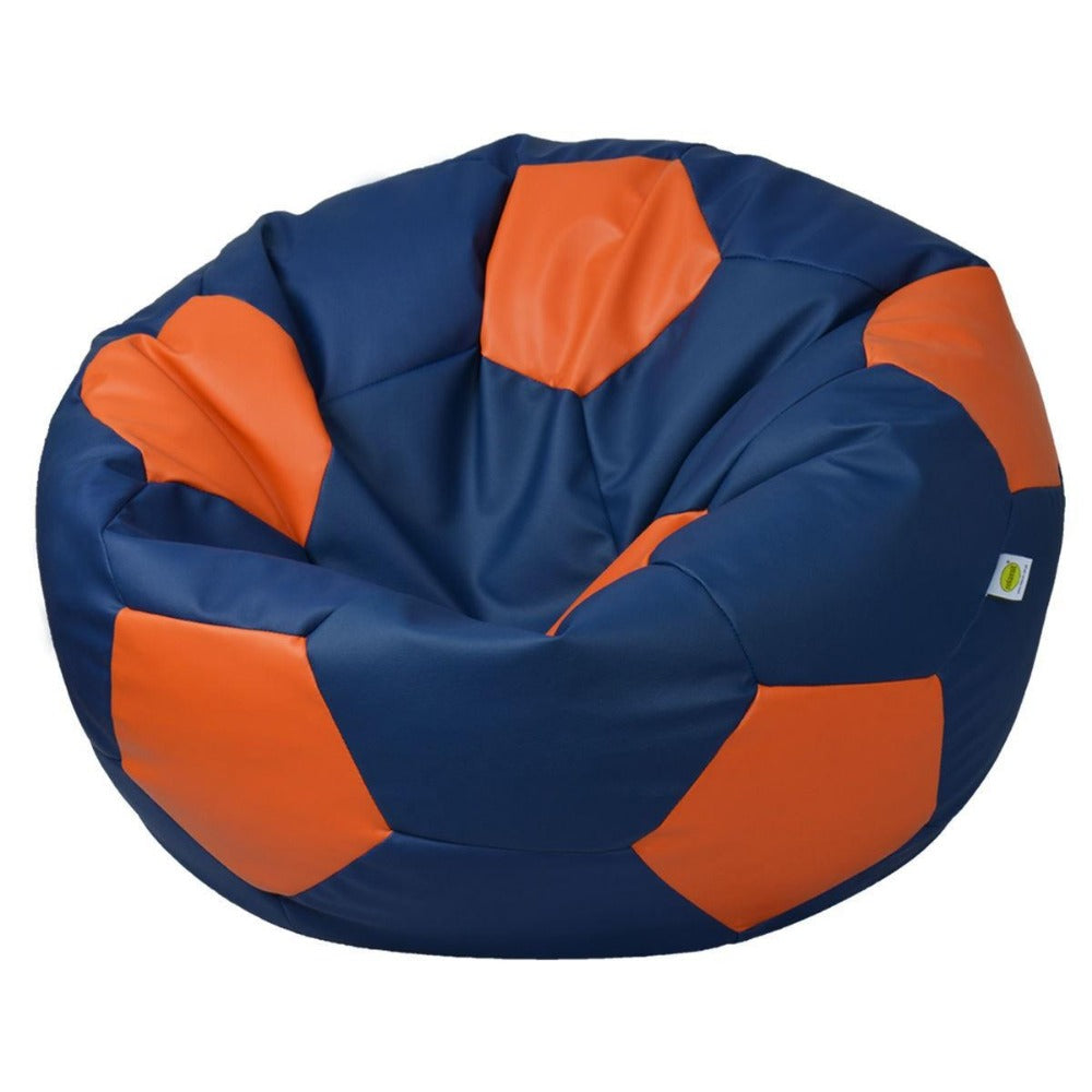 King Size Football Leather Bean Bag -  - Relaxsit