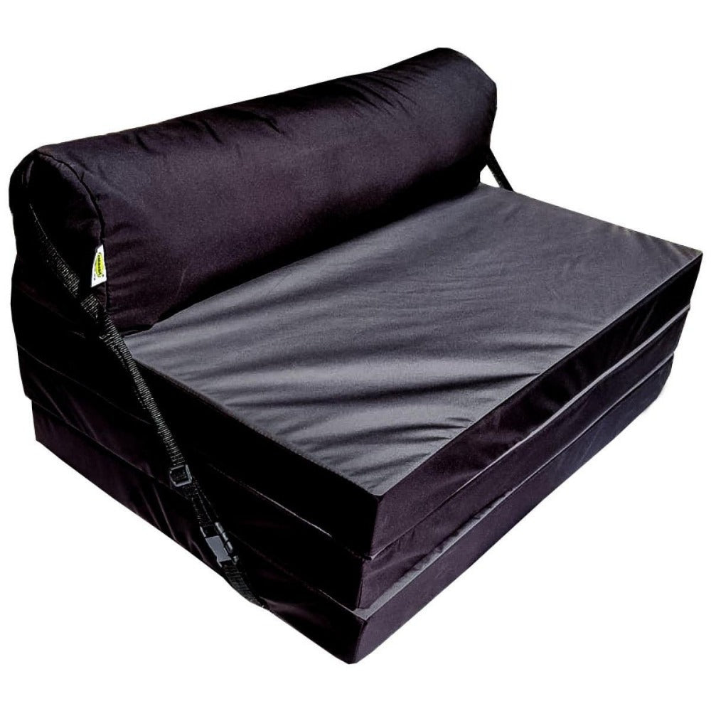 Fold Out Z Chair Bed Fabric Single Chair - Relaxsit
