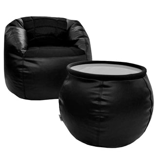 Sports Chair King Size Fabric Bean Bag Sofa - Xl Beanbag Sofa Chair L 110 x W 90 x H 85cm -  - Relaxsit