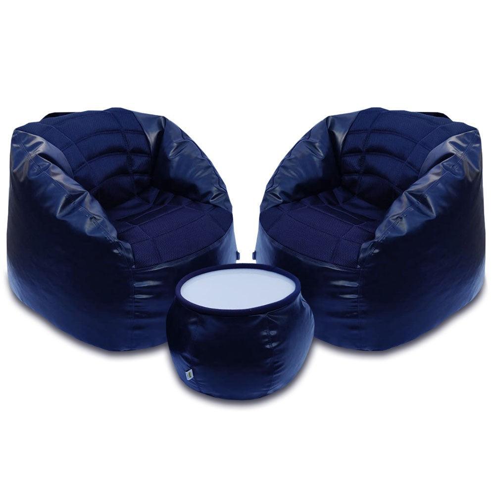 Sports Chair King Size Fabric Bean Bag Sofa - Xl Beanbag Sofa Chair L 110 x W 90 x H 85cm -  - Relaxsit