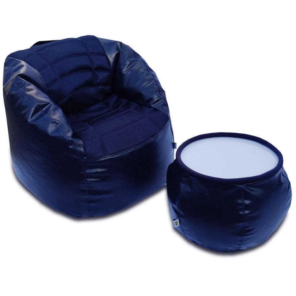 Sports Chair King Size Fabric Bean Bag Sofa - Xl Beanbag Sofa Chair L 110 x W 90 x H 85cm -  - Relaxsit