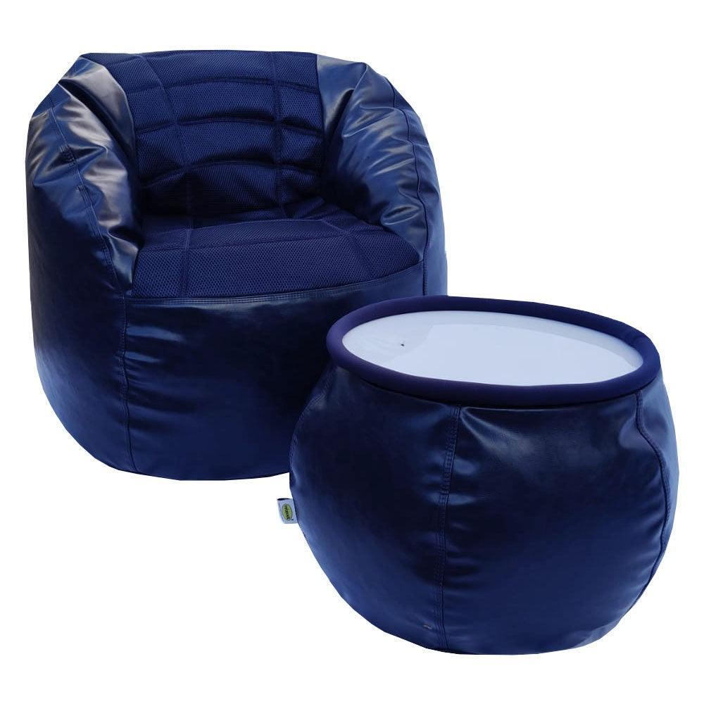 Sports Chair King Size Fabric Bean Bag Sofa - Xl Beanbag Sofa Chair L 110 x W 90 x H 85cm -  - Relaxsit