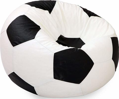 Queen Size Football Leather Bean Bag - Relaxsit