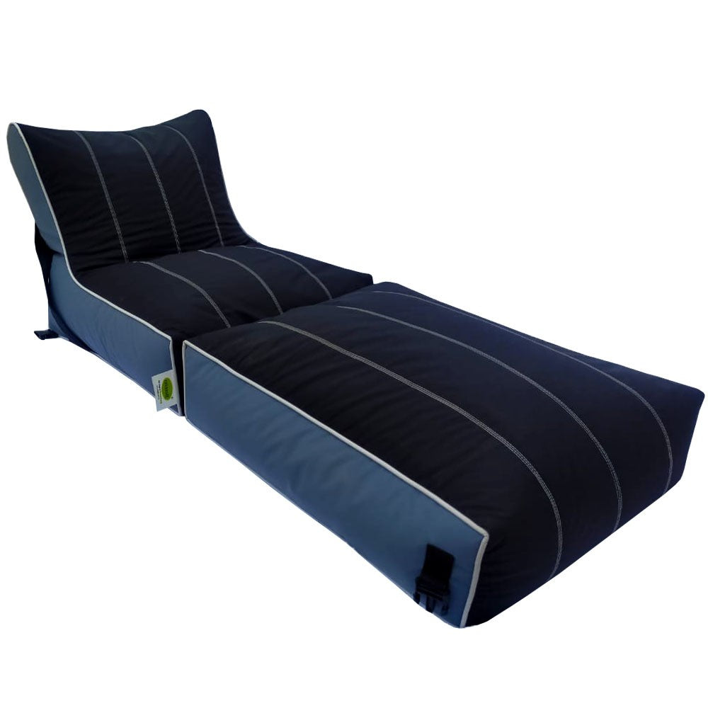 Relaxsit Wallow Bean Bag Bed Chair – Multipurpose Water Repellant Flip out Sofa – Polyester Bean Bag with Easy Refilling Option - Relaxsit