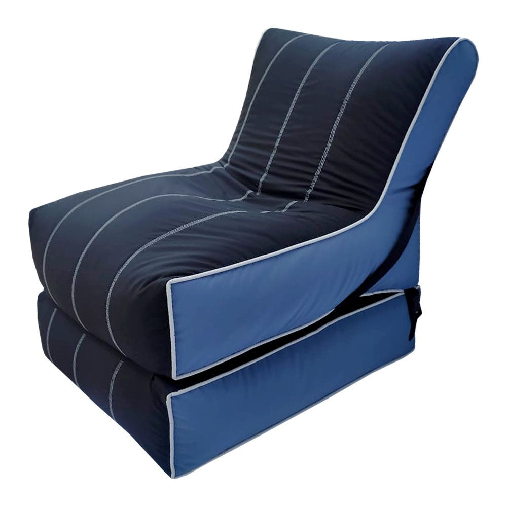Relaxsit Wallow Bean Bag Bed Chair – Multipurpose Water Repellant Flip out Sofa – Polyester Bean Bag with Easy Refilling Option - Relaxsit
