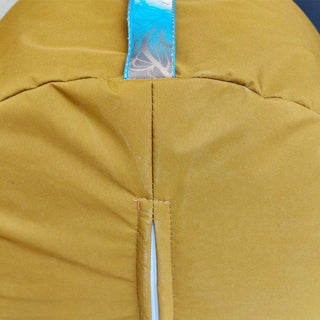 Relaxsit Bean Bag Stool – Traditional Round Footstool – Versatile Ottoman-style Footrest and Table Top – Dim. 45x45xH30cm - Relaxsit