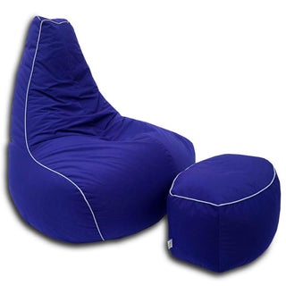 Pear Bean Bag Lounger with foot stool - Relaxsit