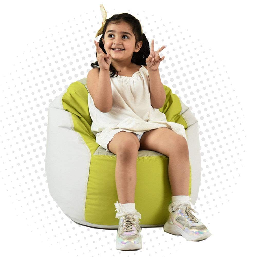 Sports Chair Kids Sofa Bean Bag Polyester Fabric - Relaxsit