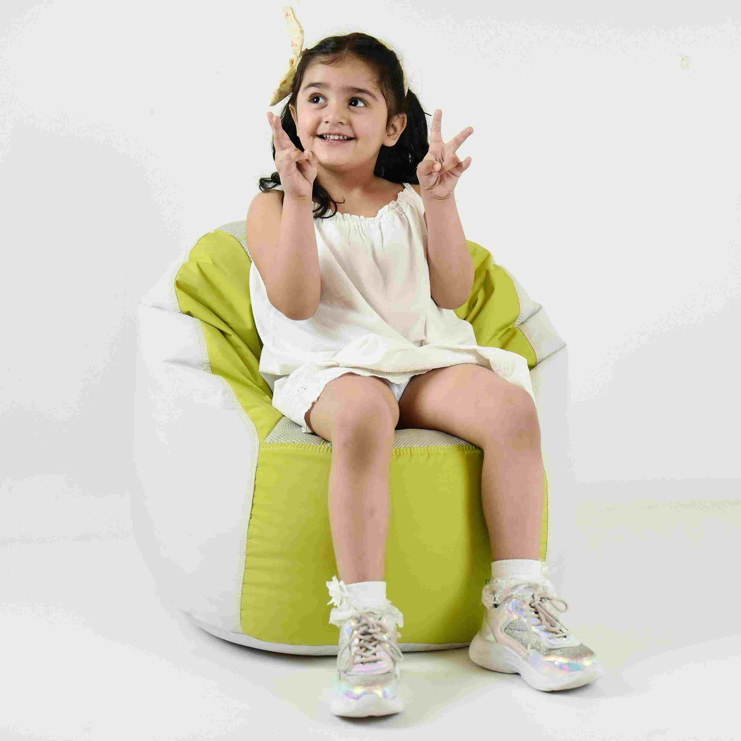 Sports Chair Kids Sofa Bean Bag Polyester Fabric - Relaxsit