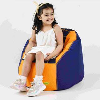 Sports Chair Kids Sofa Bean Bag Polyester Fabric - Relaxsit