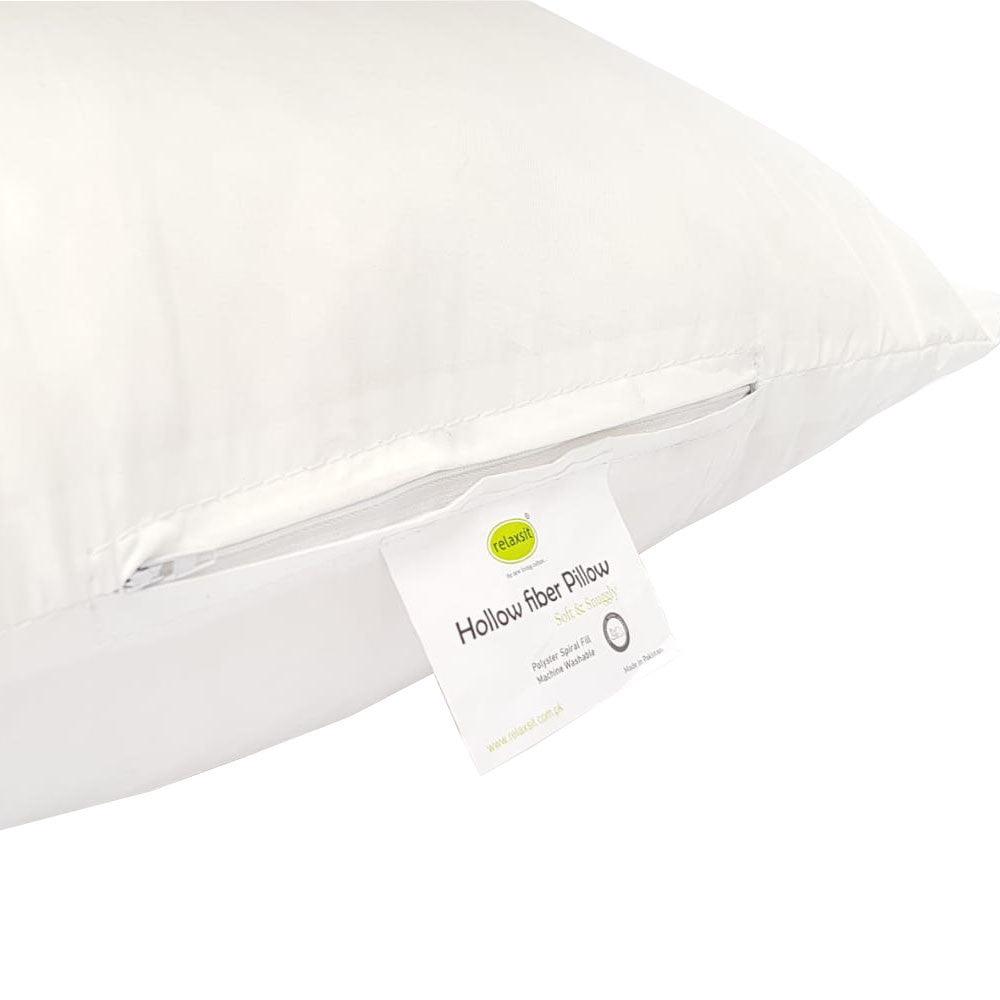 Holo Fiber Pillow Standard Size - White filled -  - Relaxsit