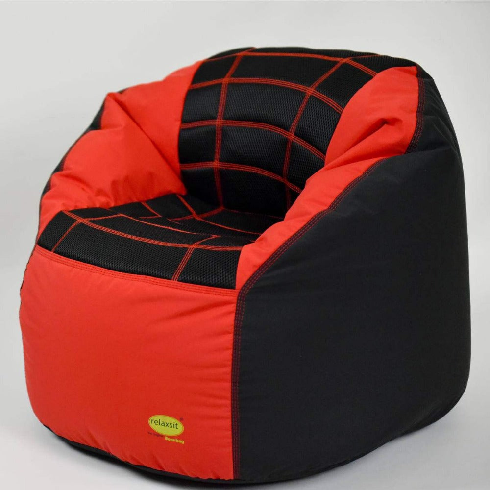 Sports Chair King Size Fabric Bean Bag Sofa - Xl Beanbag Sofa Chair L 110 x W 90 x H 85cm -  - Relaxsit