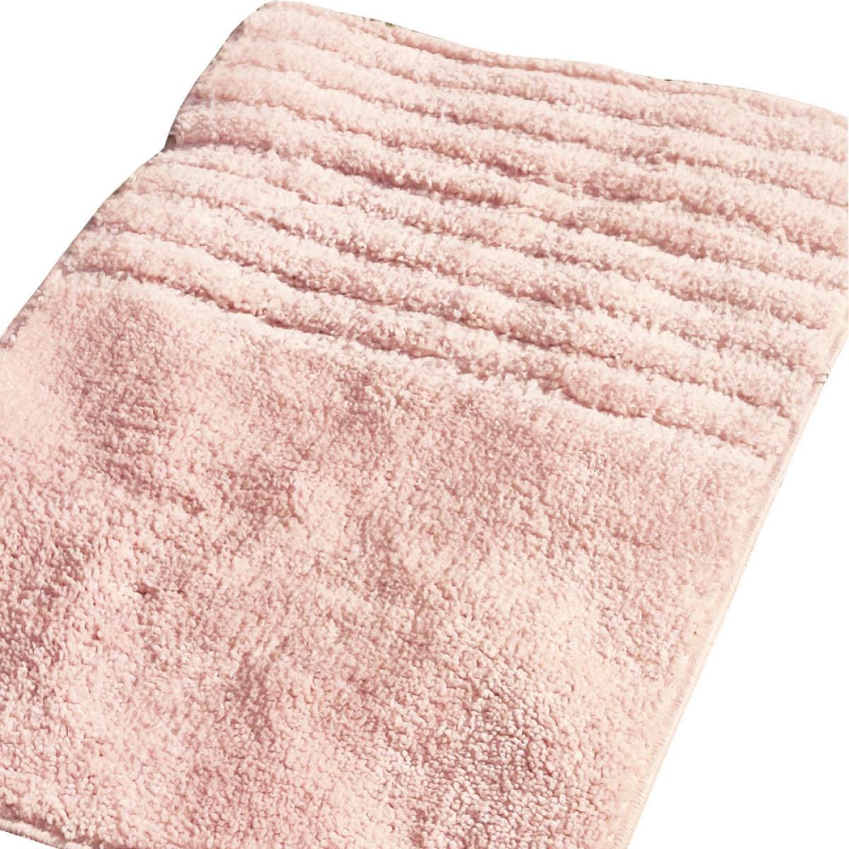 Relaxsit Thick Pile bath mats Bath Mat Non Slip Absorbent Super Rug Carpet Modern Design High Pile mat size 40 x 60cm - Relaxsit