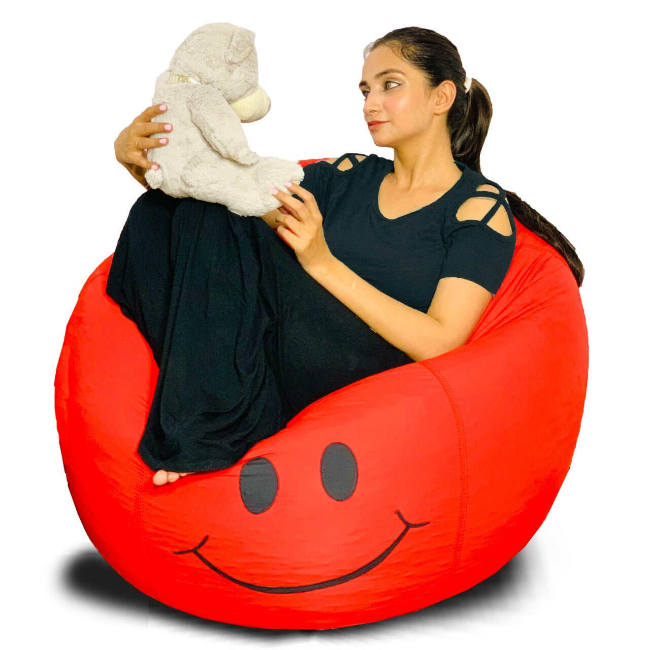 Smiley Face Bean Bag - Relaxsit